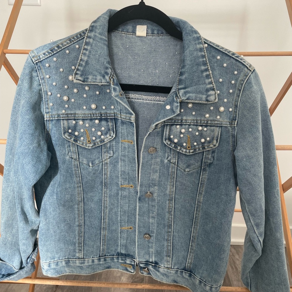 “Mrs. Whitney” Denim Jacket